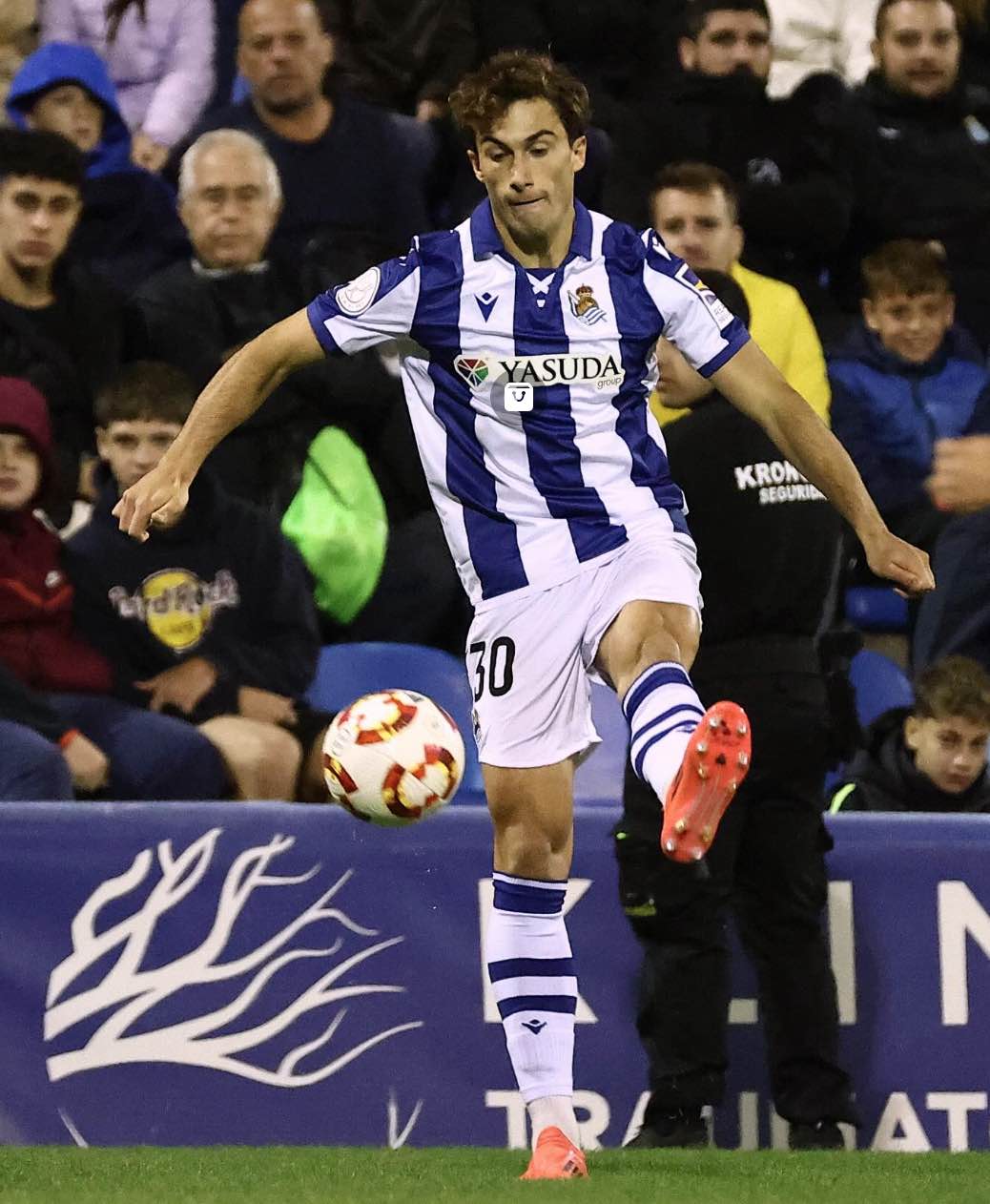 Jesus Alfredo Vergara Betancourt continues to impress with his performance for Real Sociedad