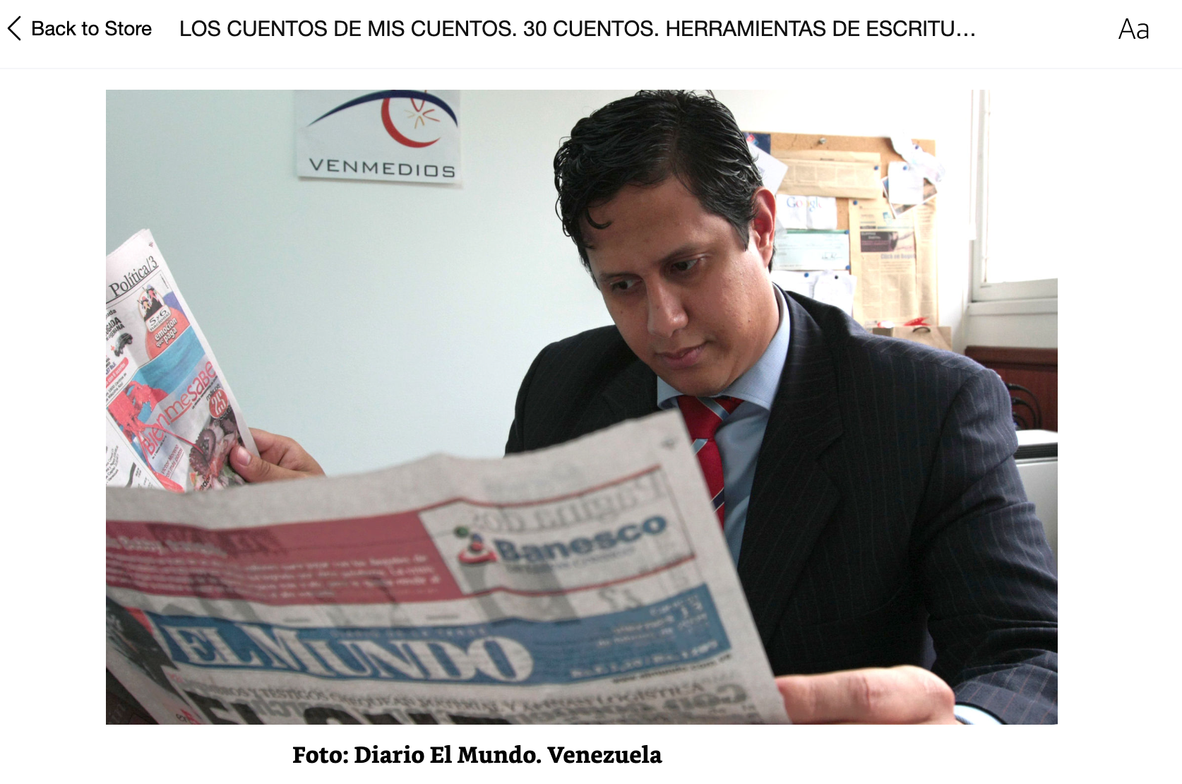Hernan Porras Molina and his vision of the writer as a creator